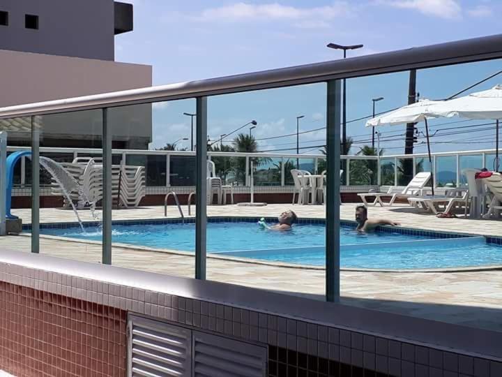 SolemarFrente Mar Piscina Churrasqueira Wifi Garagem Portaria 24Hs公寓 外观 照片
